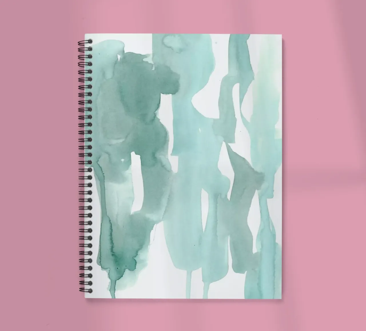 Fluidity spiral notebook by IRIS LEHNHARDT FINE ART