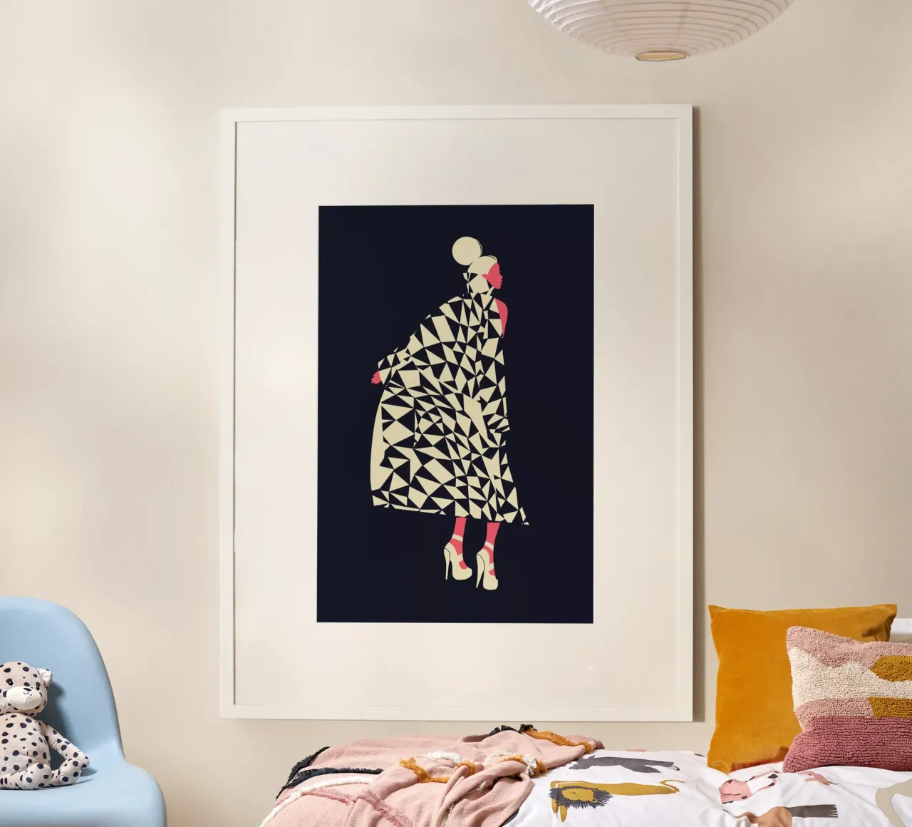 Ellas 6 poster con telaio in plastica da Pietari Posti