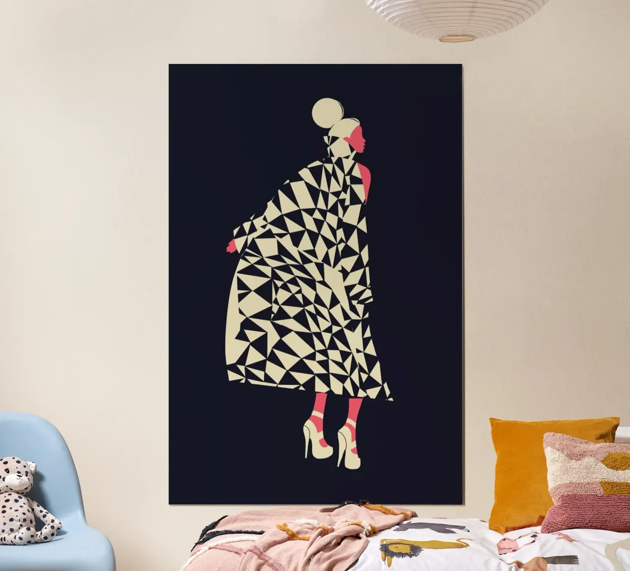 Ellas 6 poster con telaio in plastica da Pietari Posti