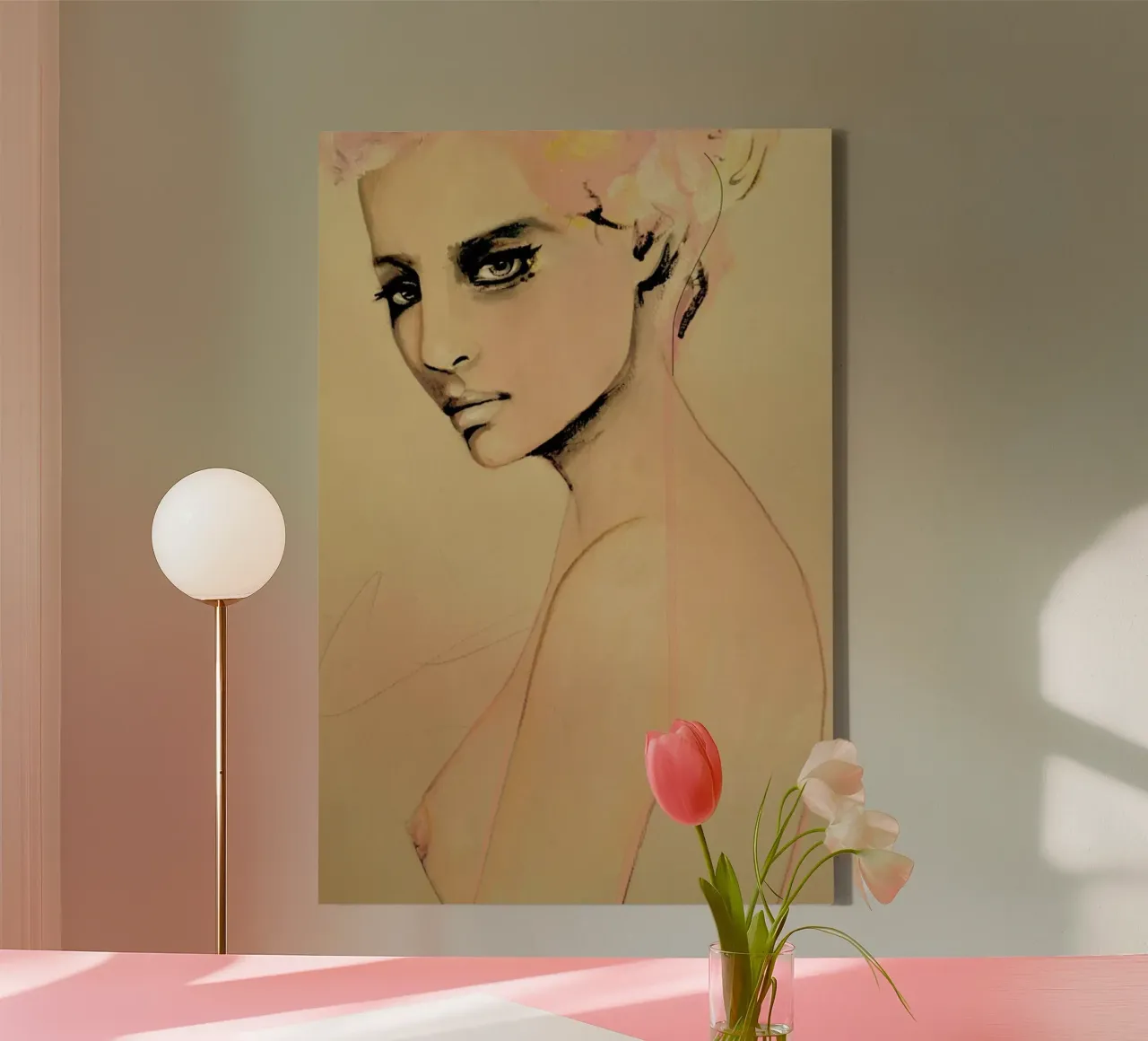 Paolo Roversi Series 2 tela con Cornice a cassetta da Leigh Viner