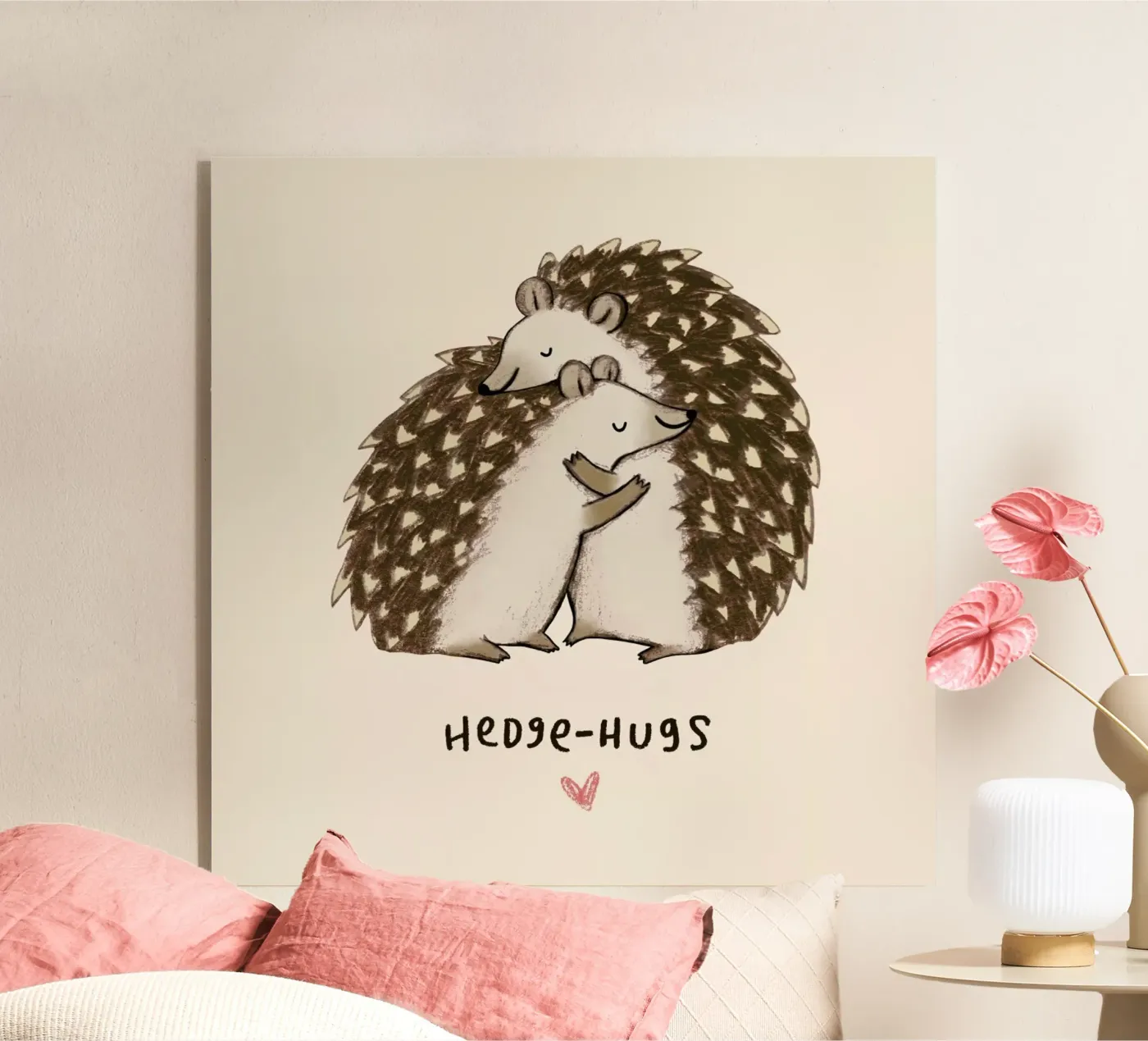 Hedgehugs plexiglass da Sophie Corrigan