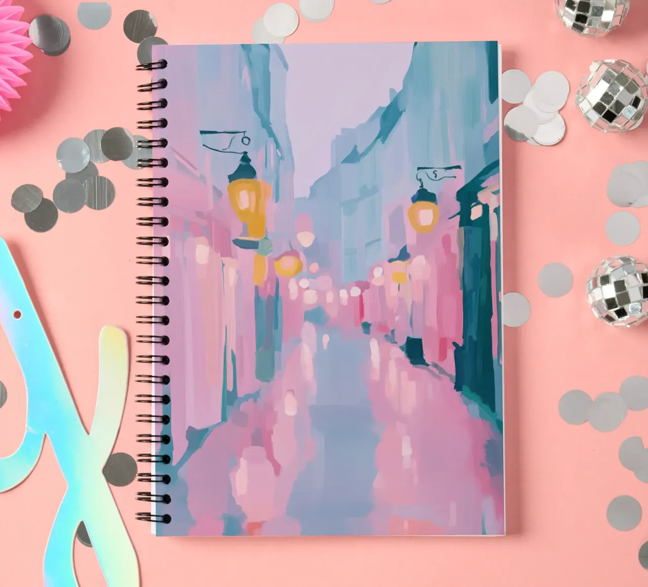 Tender Tones No 1 spiral notebook by treechild