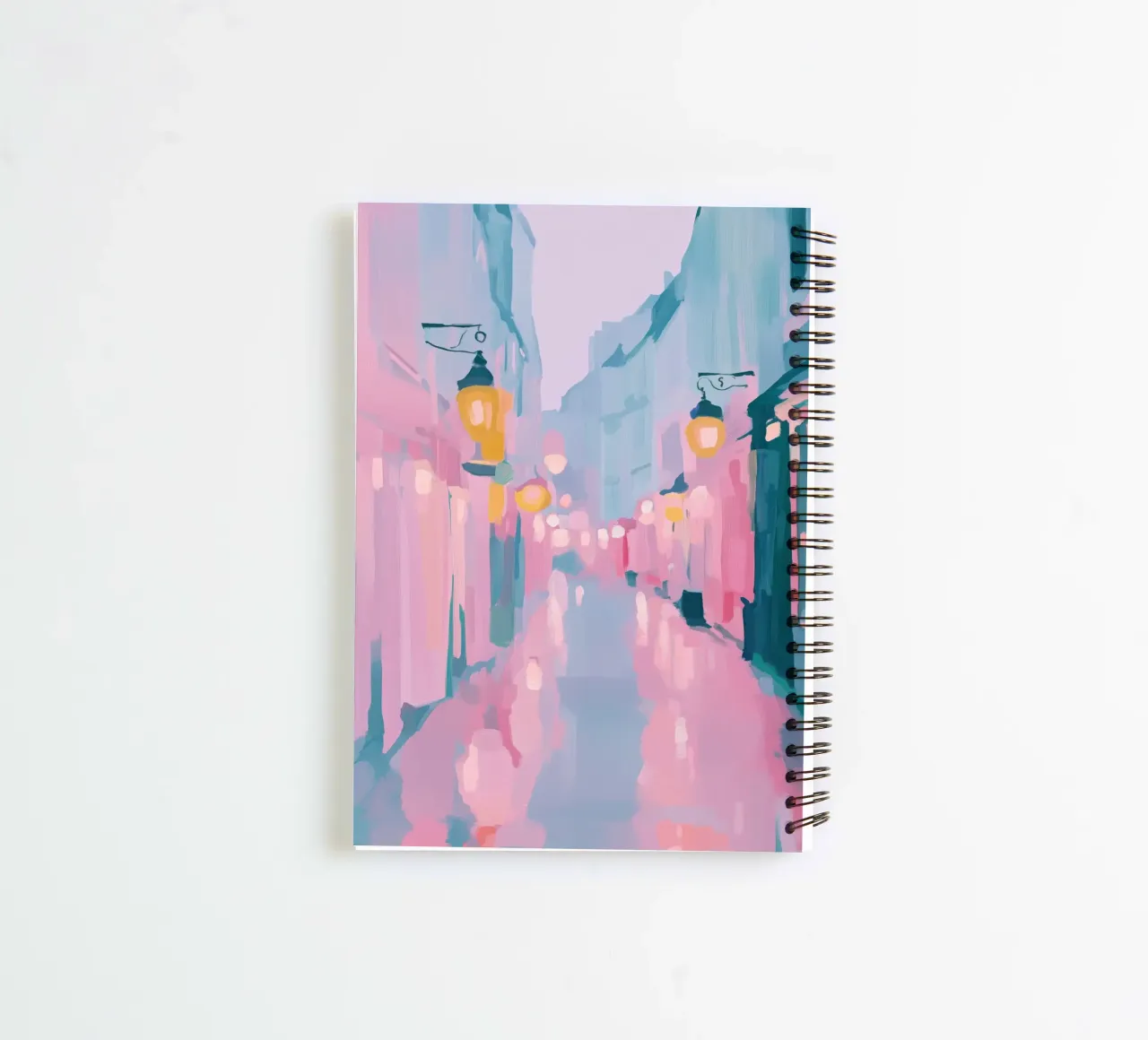 Tender Tones No 1 spiral notebook by treechild