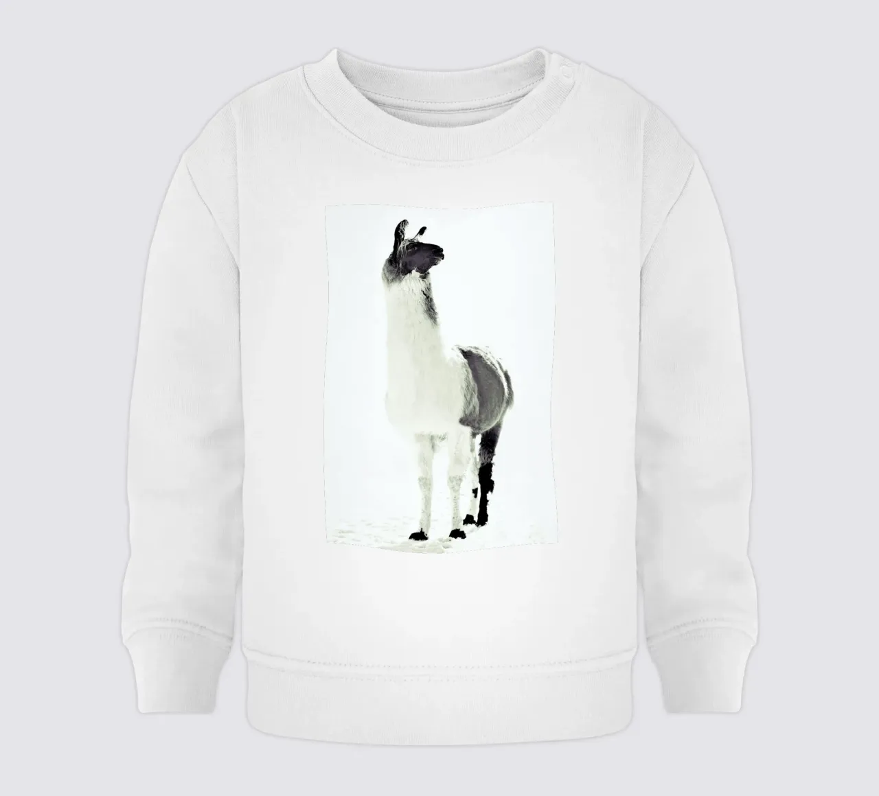 Lama soffice felpa neonato da Monika Strigel