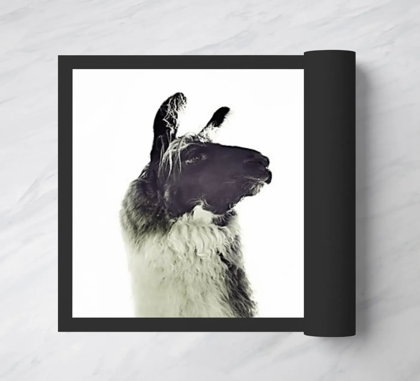 Lama soffice zerbino da Monika Strigel