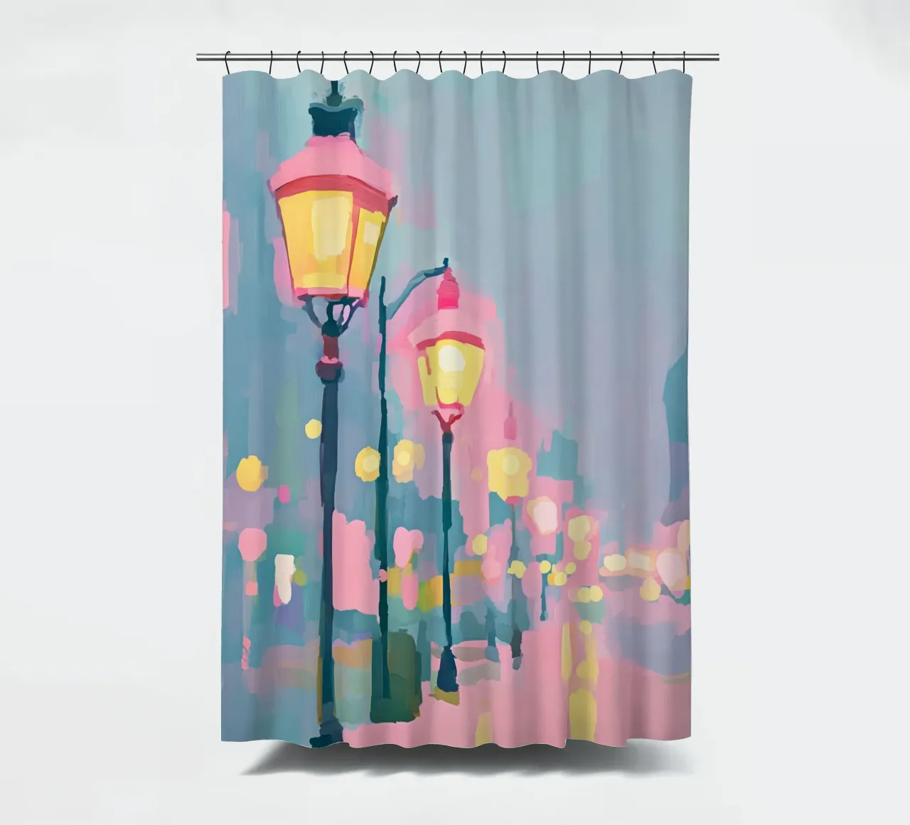 Tender Tones No 2 shower curtain by treechild