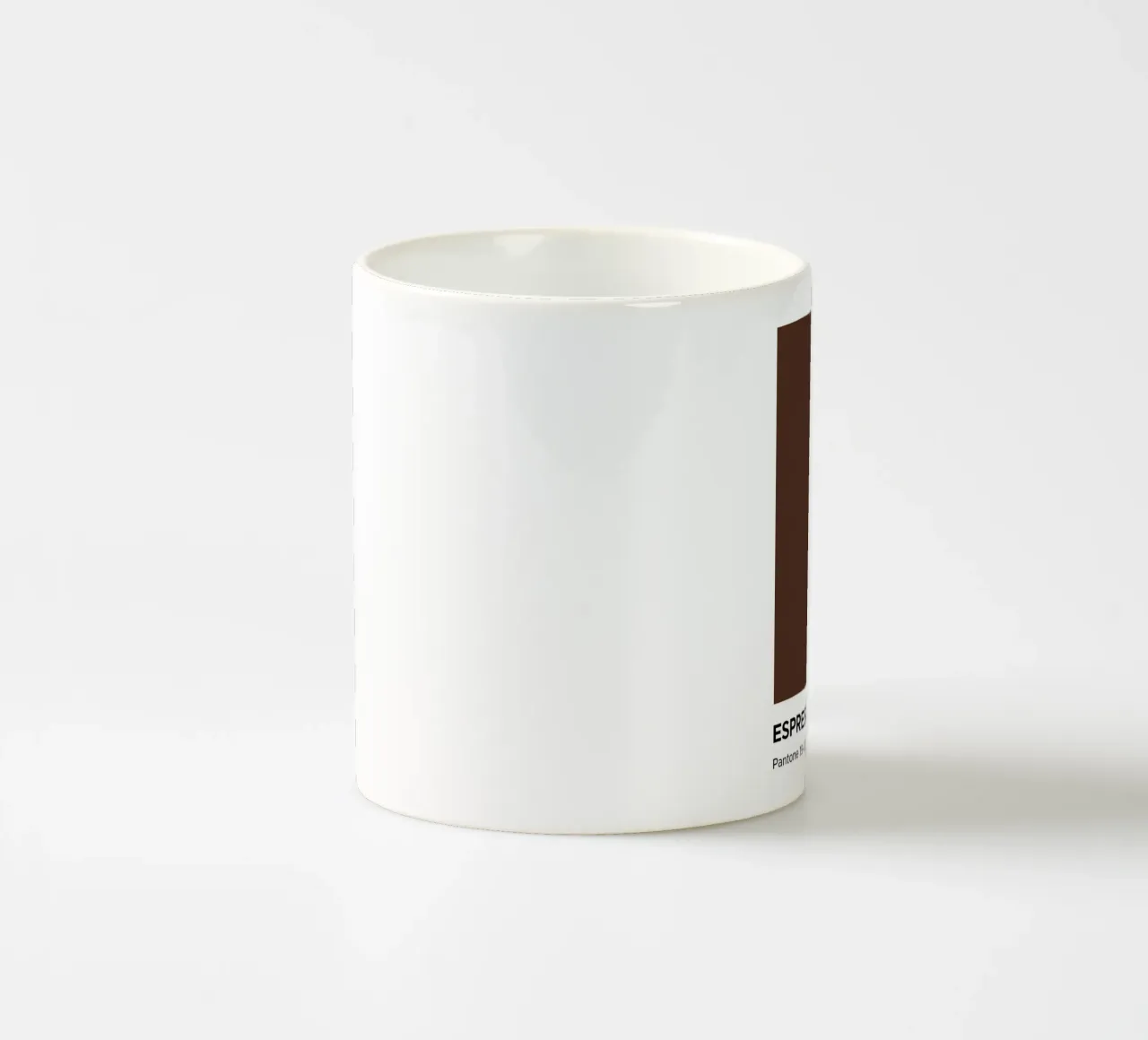 Espresso Coffee Pantone tazza in ceramica da Paigaam Studio
