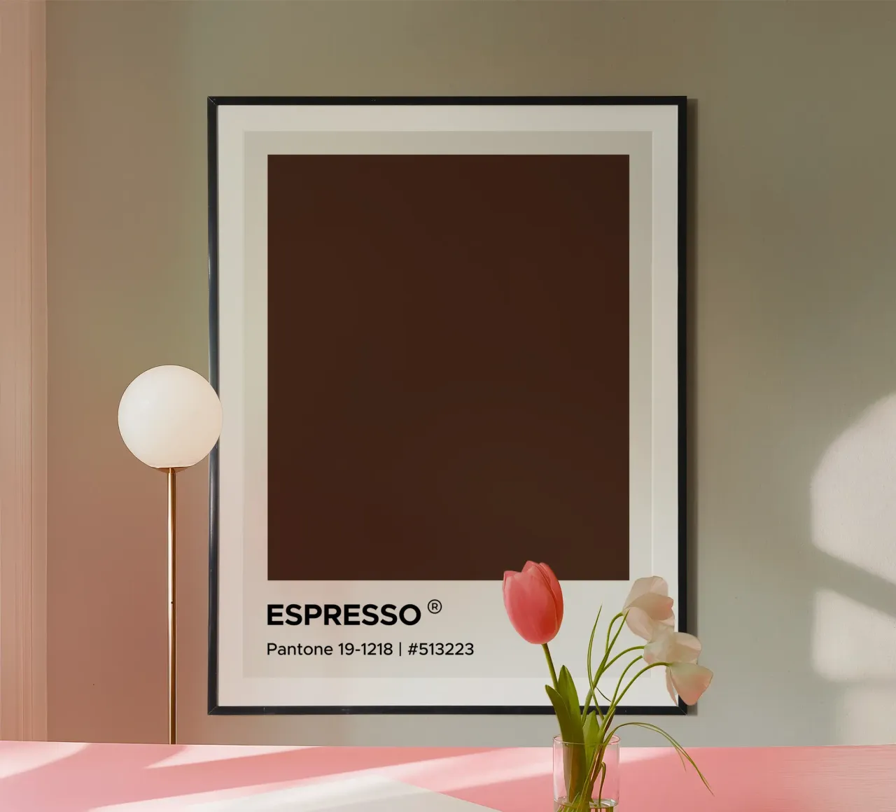 Espresso Coffee Pantone carta hahnemühle da Paigaam Studio