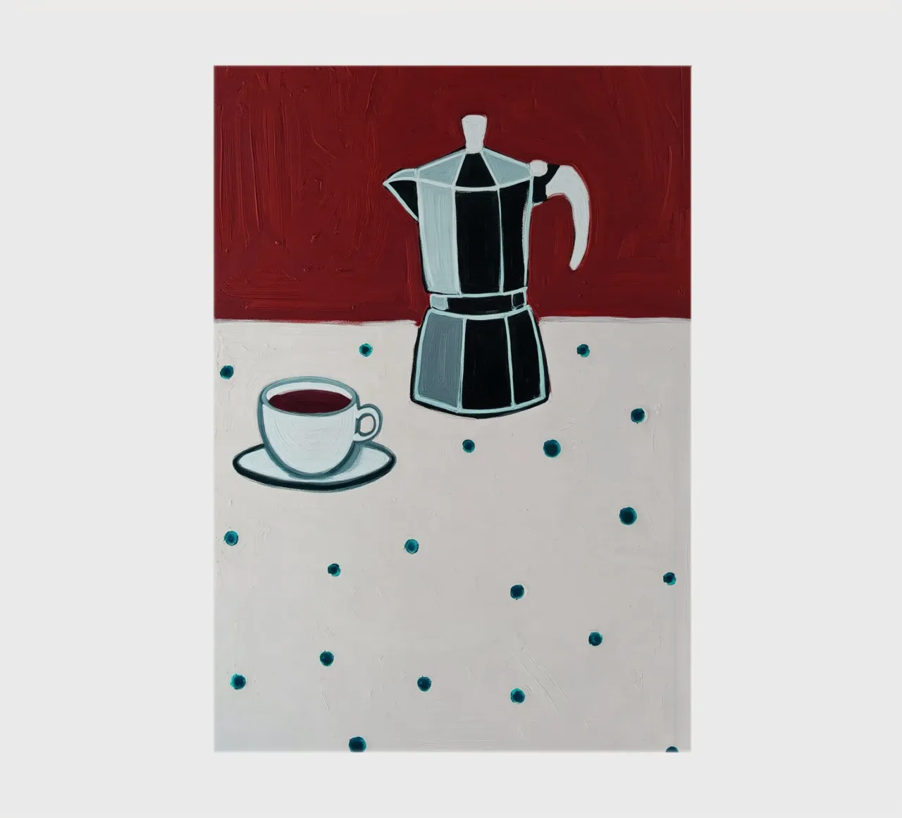 The Art of Slow Mornings notebook by Indigo Rain
