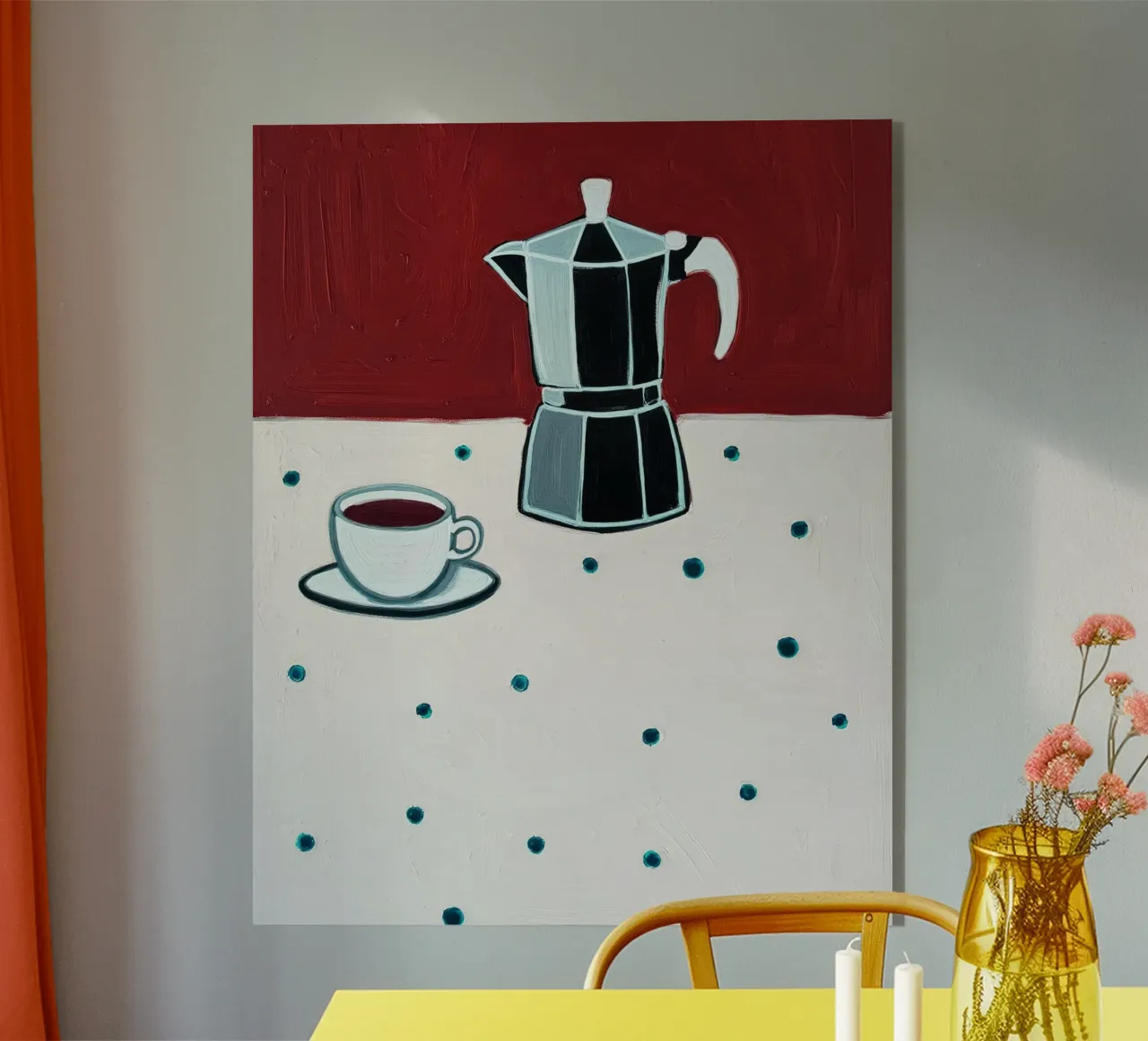 The Art of Slow Mornings plexiglass da Indigo Rain
