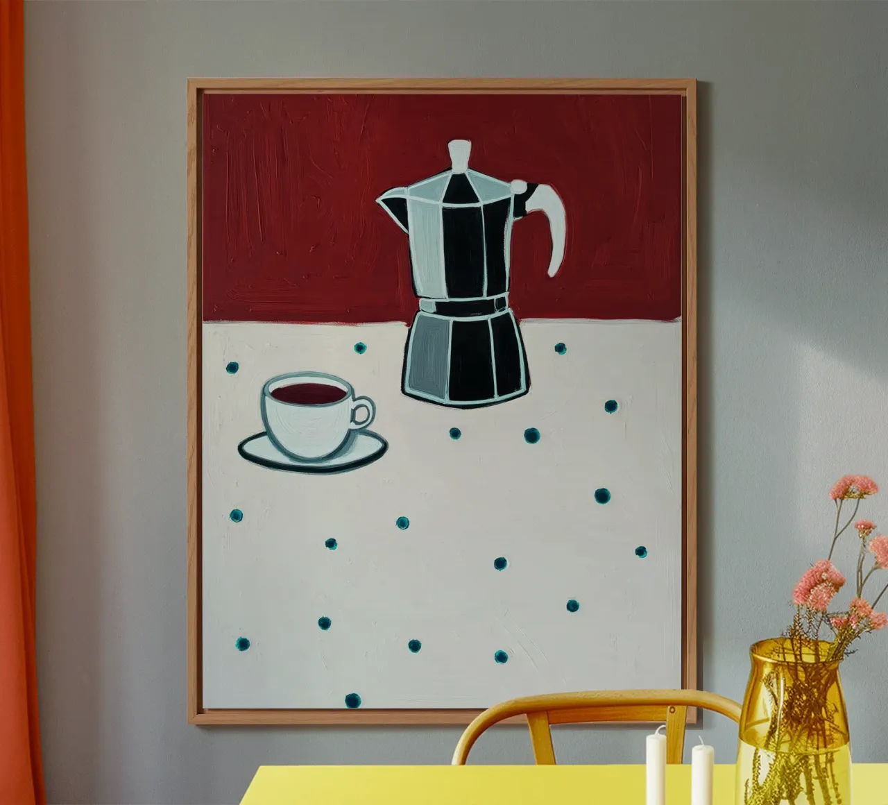 The Art of Slow Mornings alluminio dibond da Indigo Rain