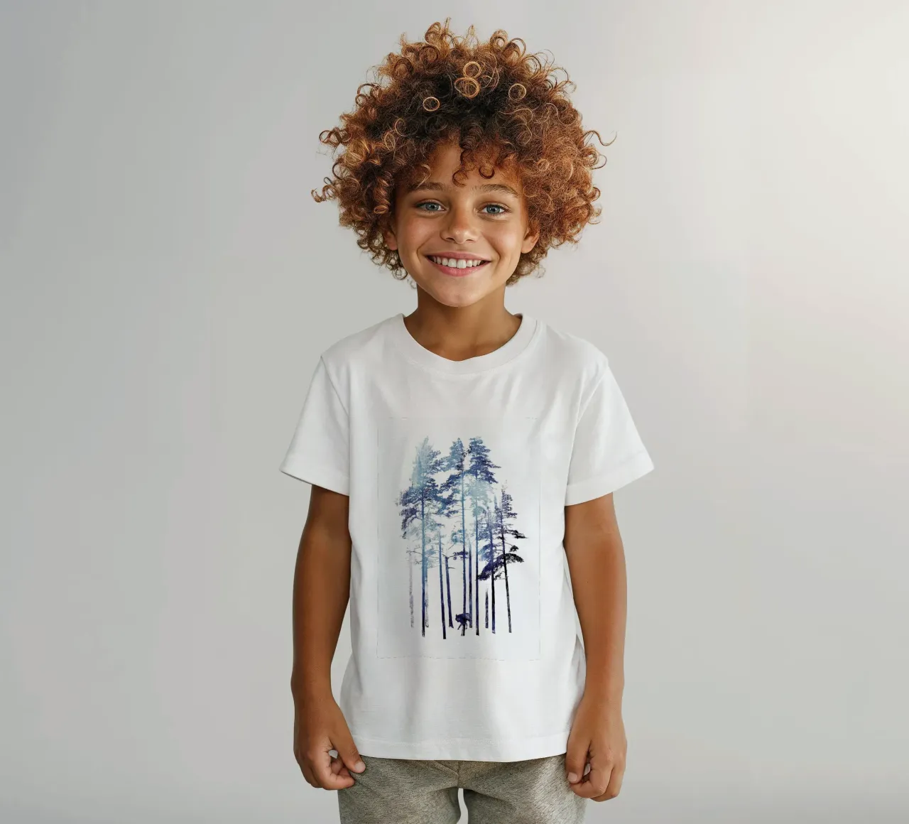 Winter Wolf t-shirt bambini da Róbert Farkas