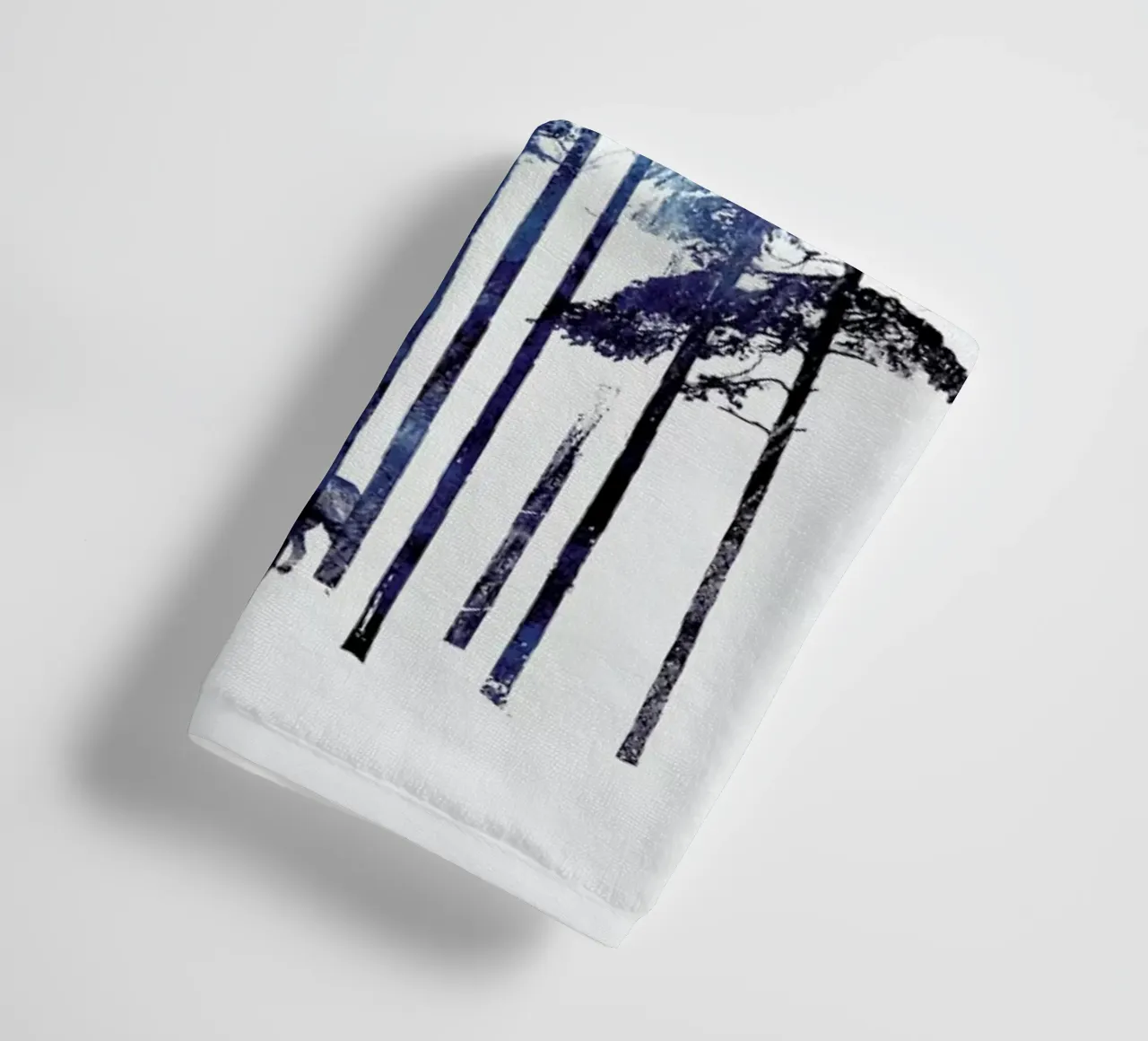 Winter Wolf towel by Róbert Farkas