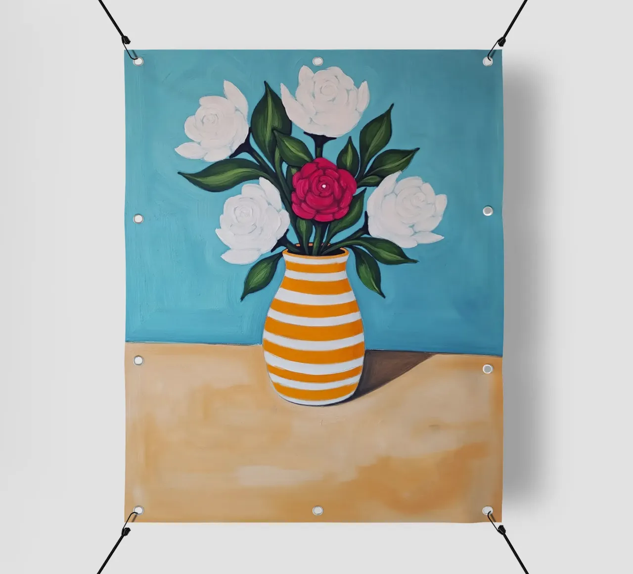 Floral Harmony telo in pvc da Indigo Rain