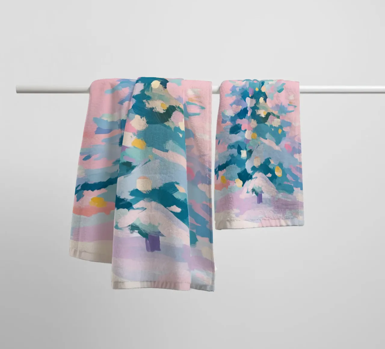 Tender Tones No 4 asciugamano da bagno da treechild