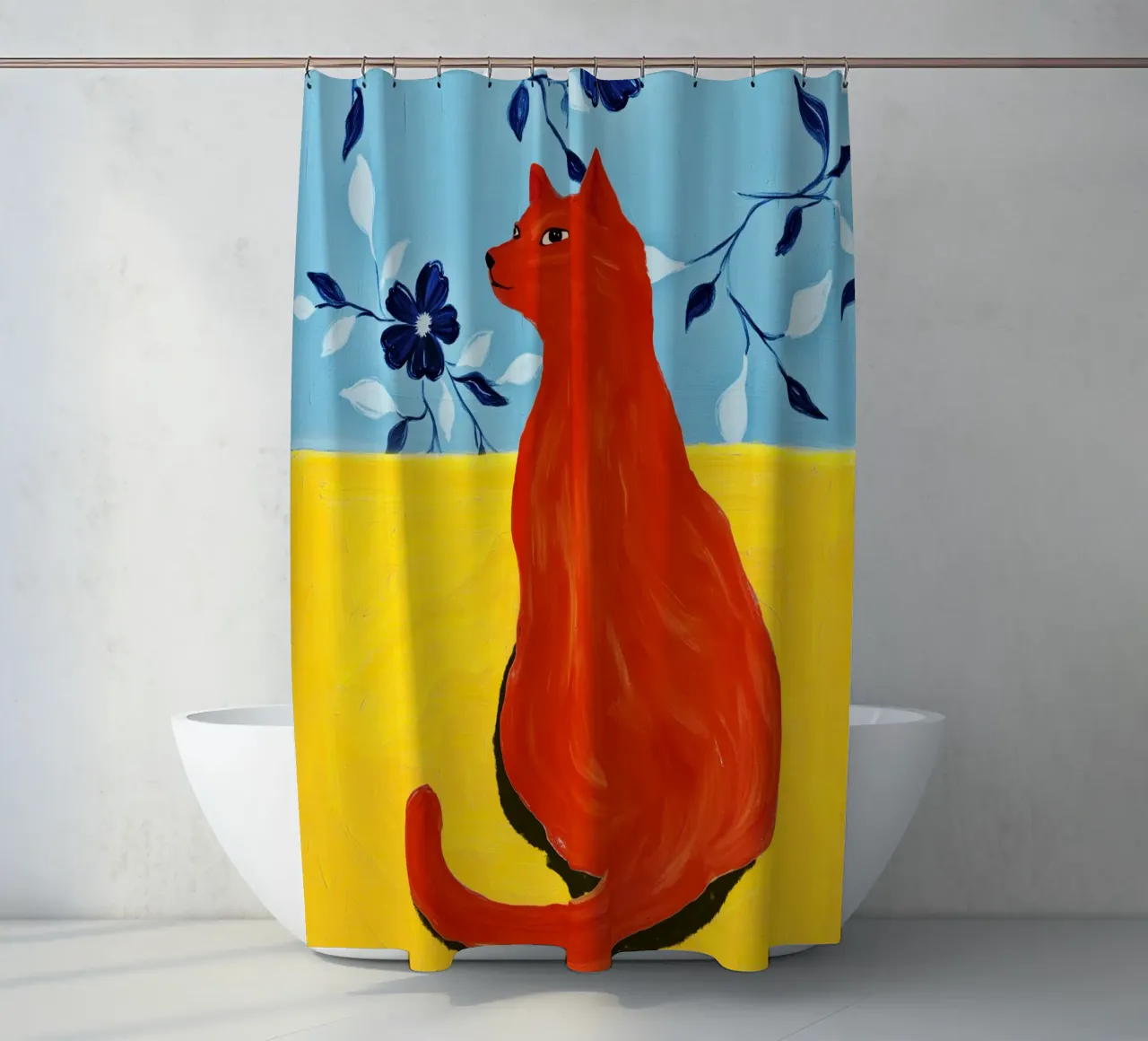 Red Cat tenda da doccia da Indigo Rain