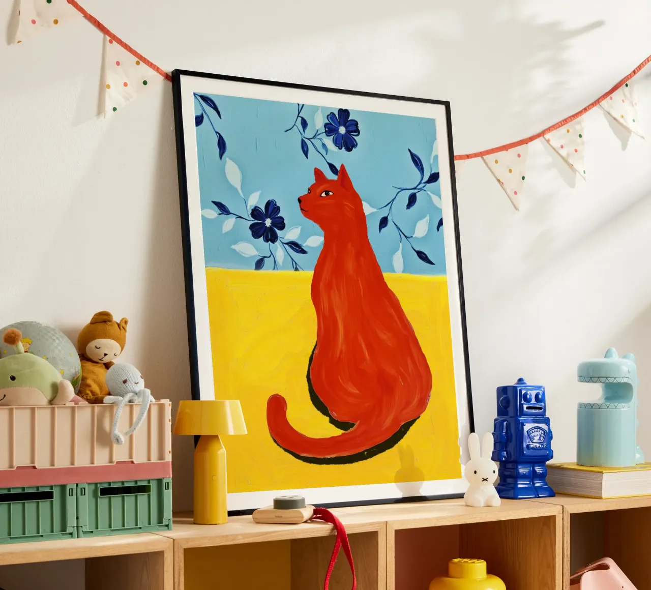 Red Cat poster da Indigo Rain