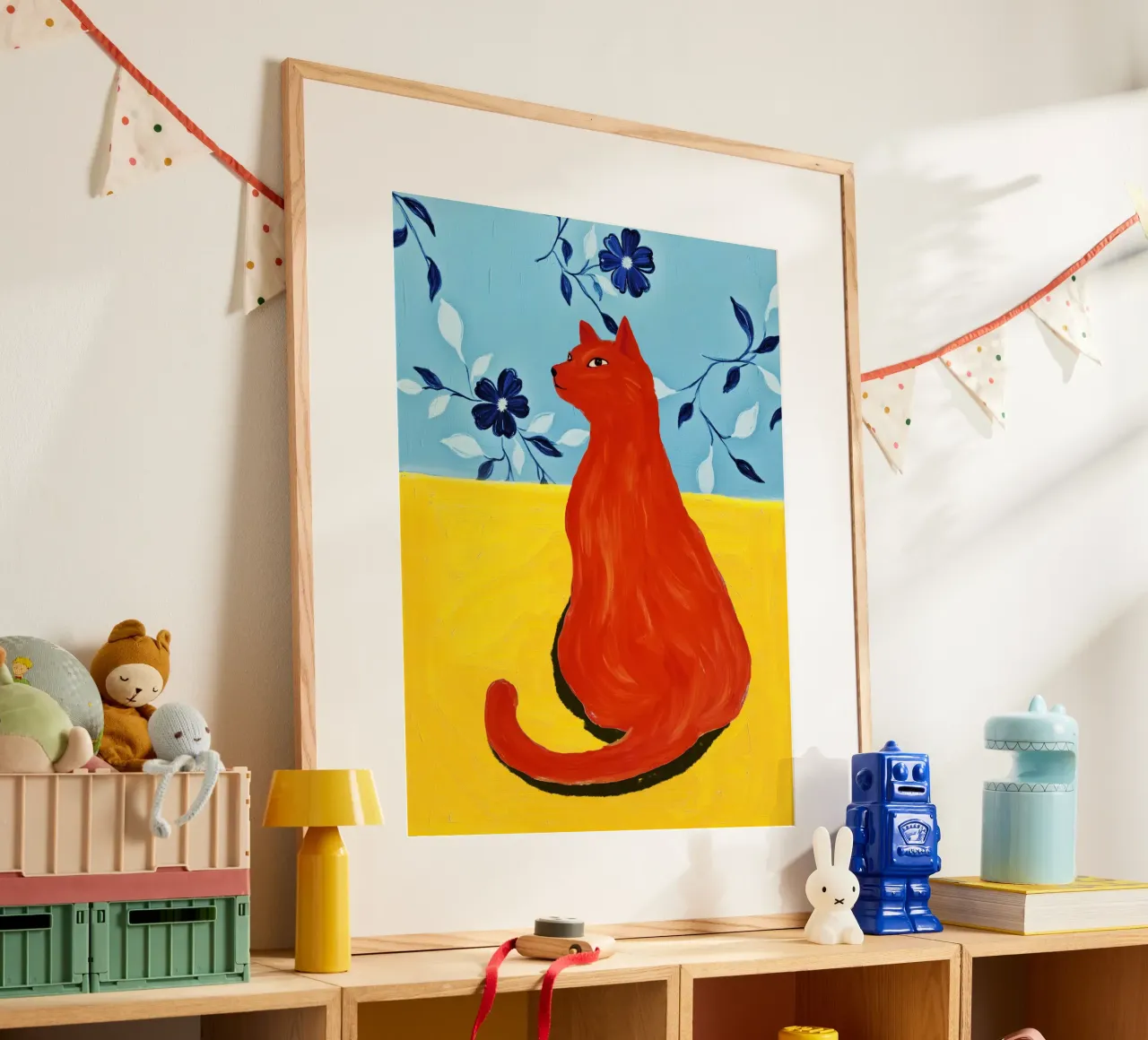 Red Cat poster da Indigo Rain