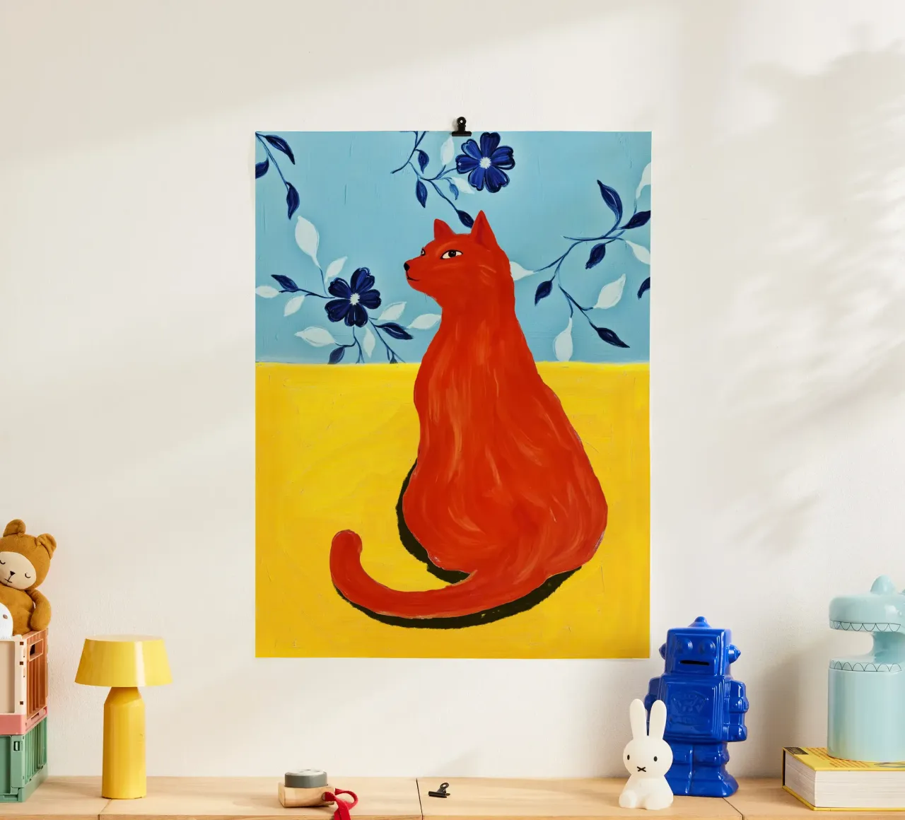 Red Cat poster da Indigo Rain