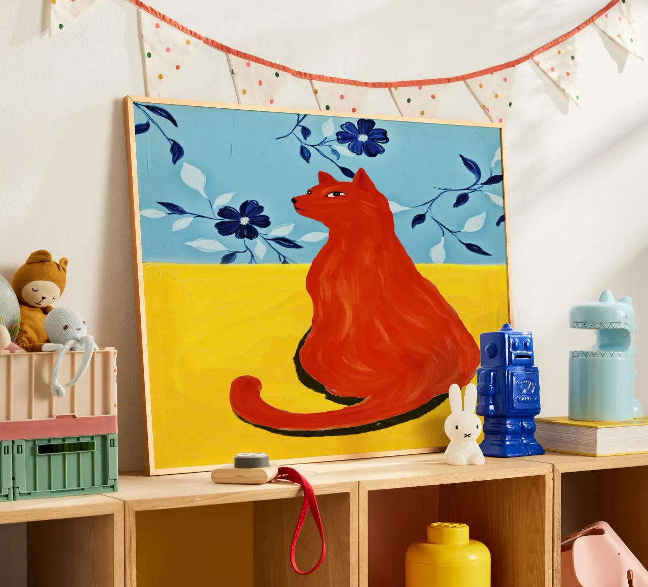 Red Cat poster da Indigo Rain