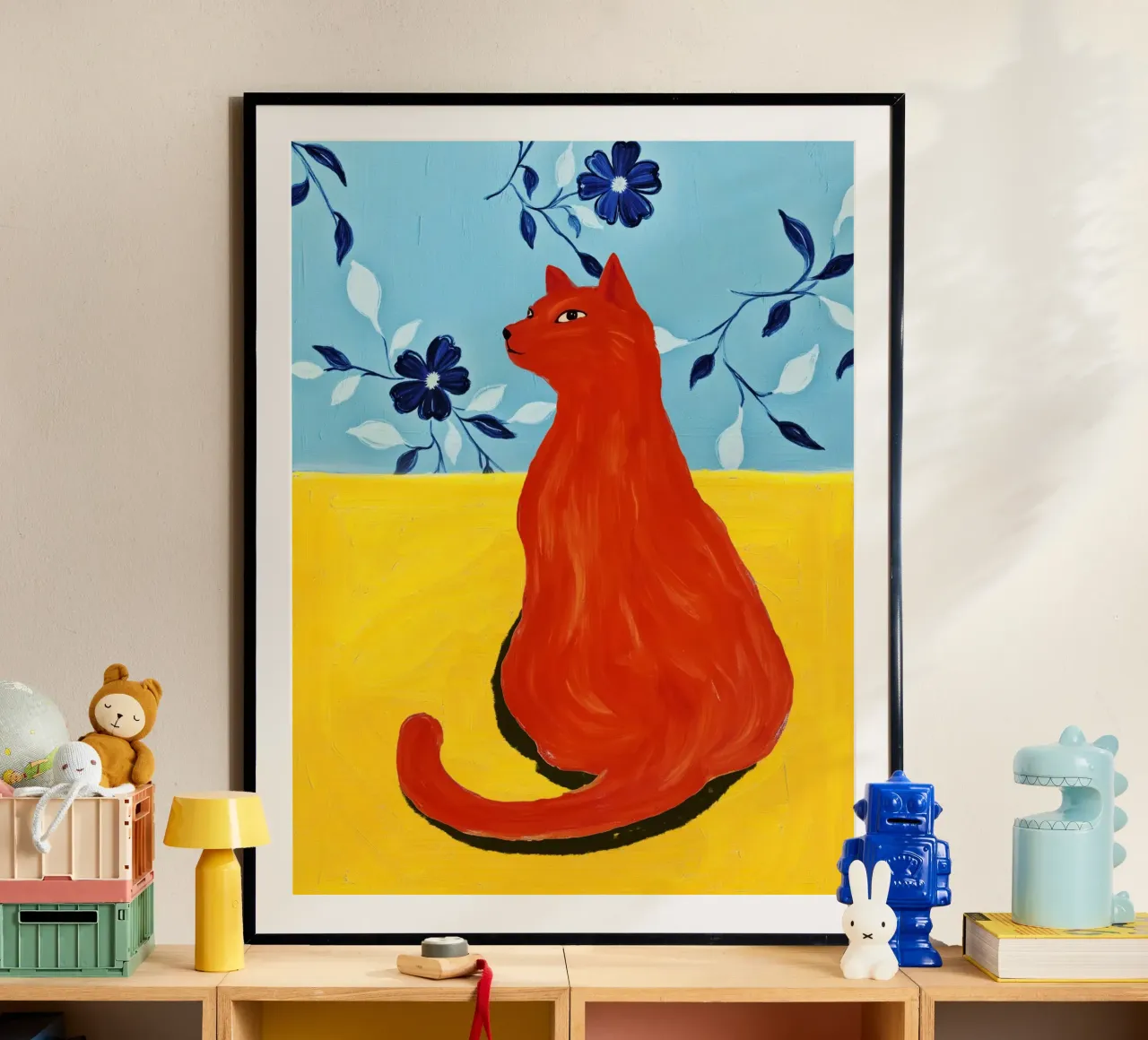 Red Cat poster da Indigo Rain