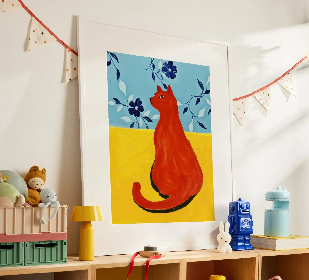 Red Cat poster da Indigo Rain