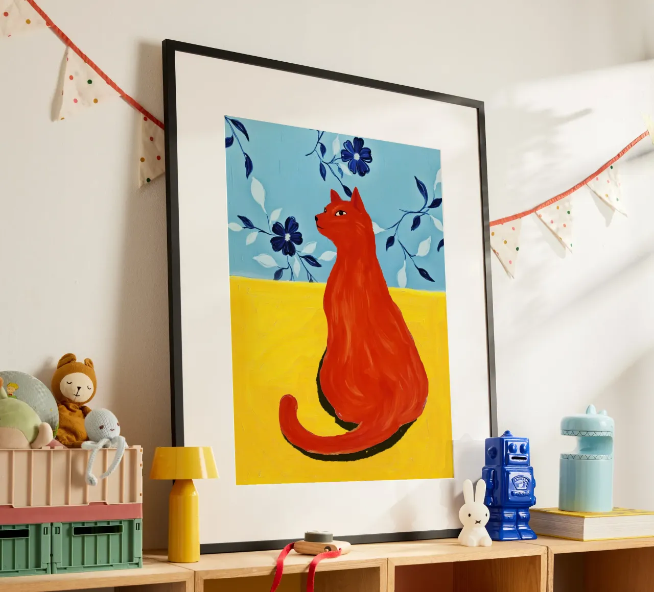 Red Cat poster da Indigo Rain