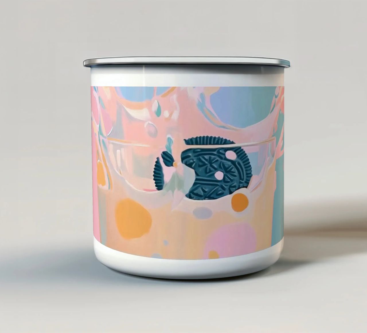 Tender Tones No 5 tazza in smalto da treechild