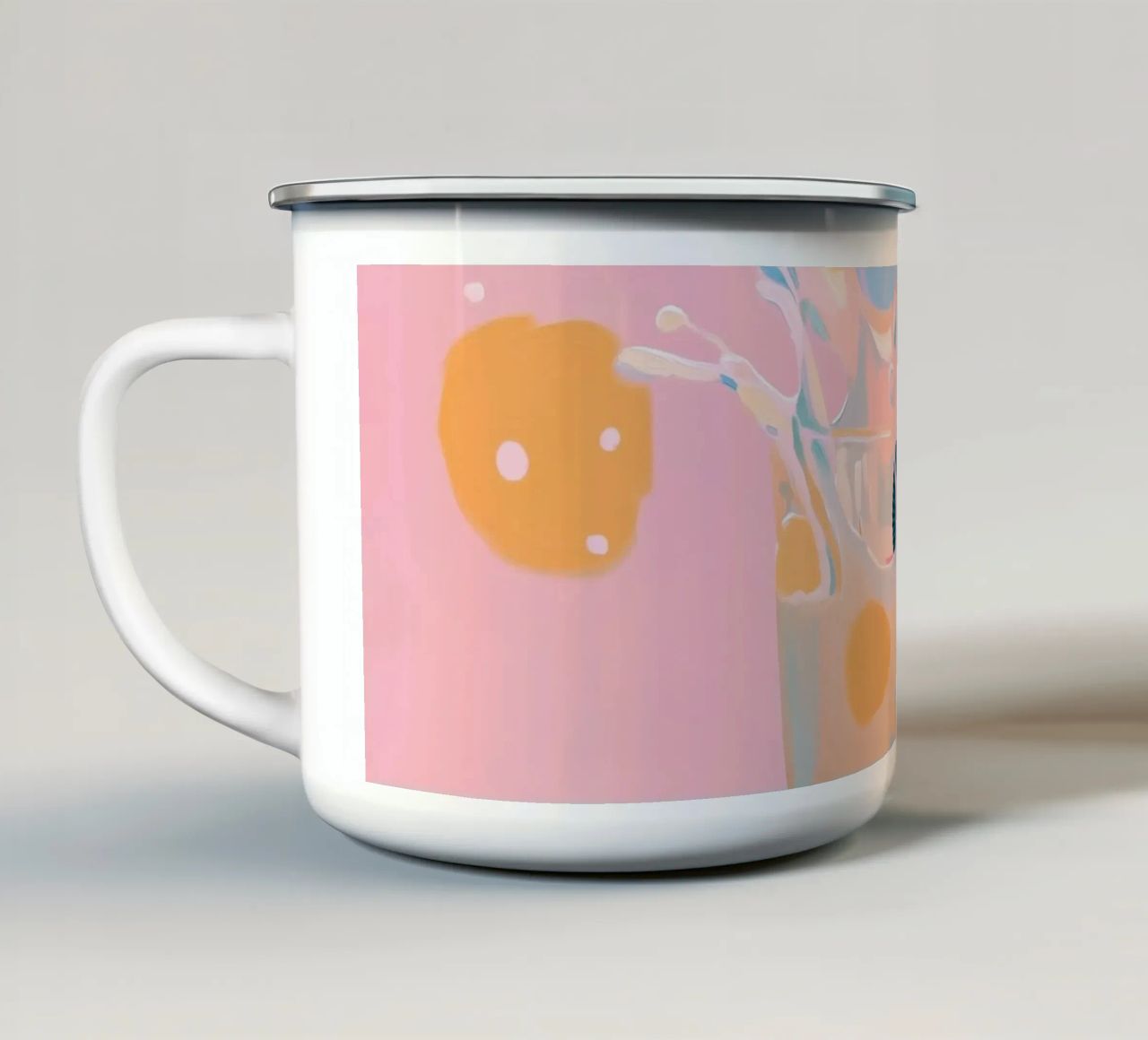 Tender Tones No 5 tazza in smalto da treechild