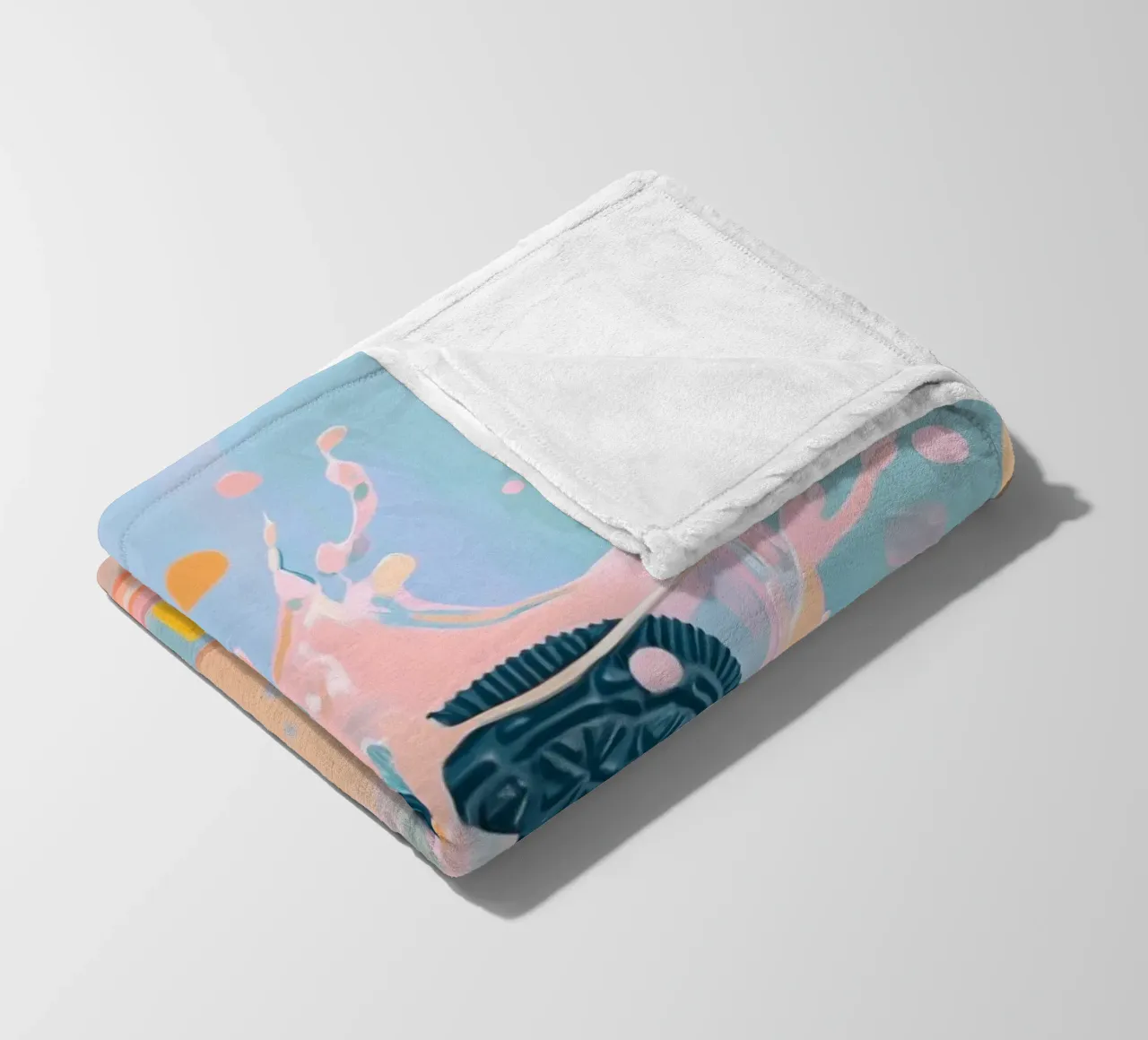 Tender Tones No 5 plaid polaire de treechild