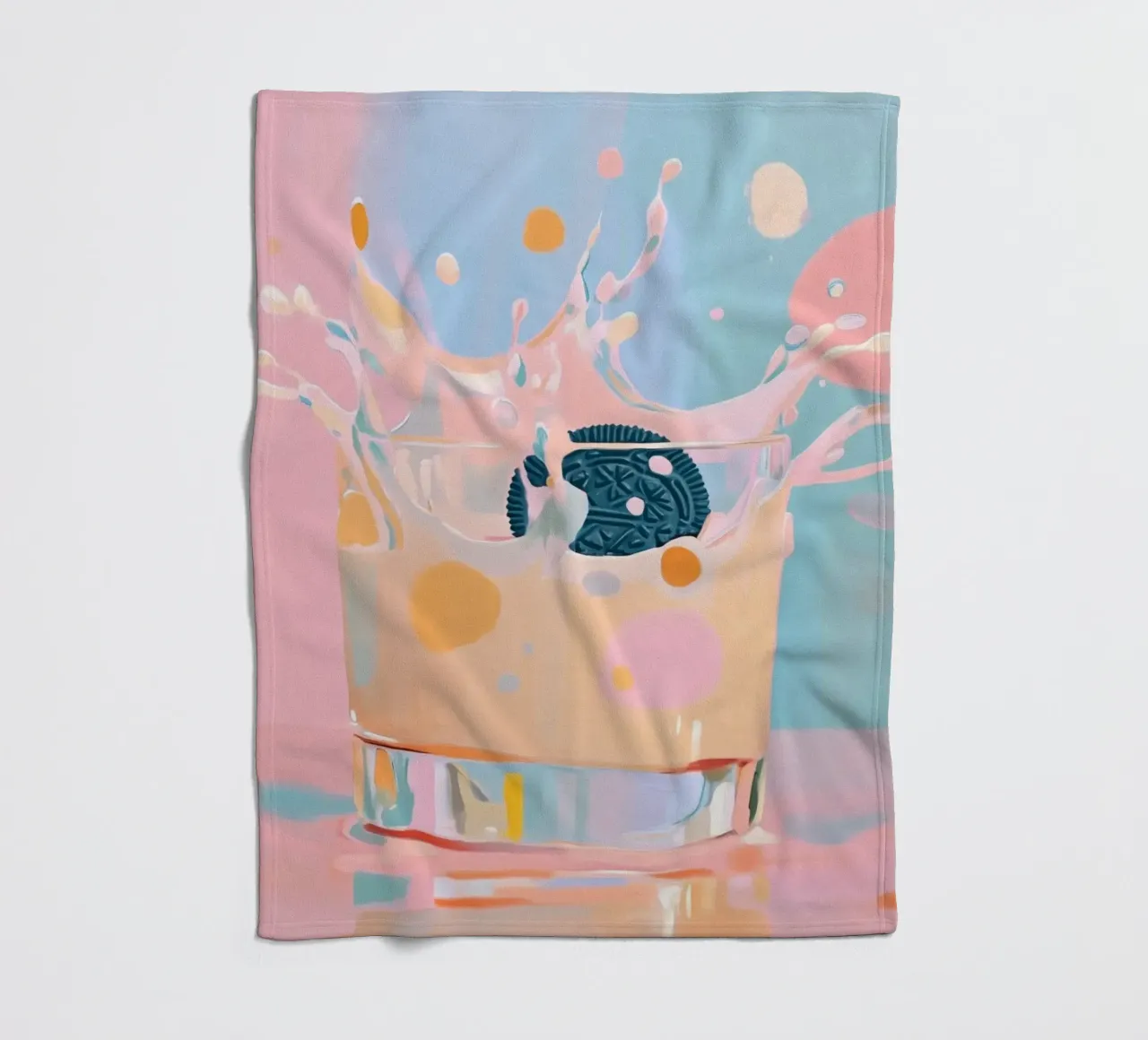 Tender Tones No 5 plaid polaire de treechild