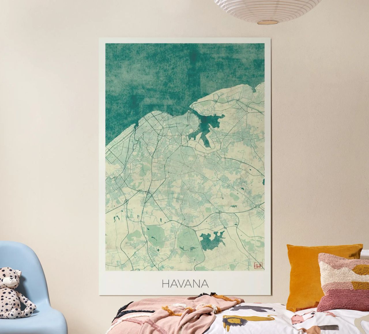 Havana Vintage poster de Hubert Roguski