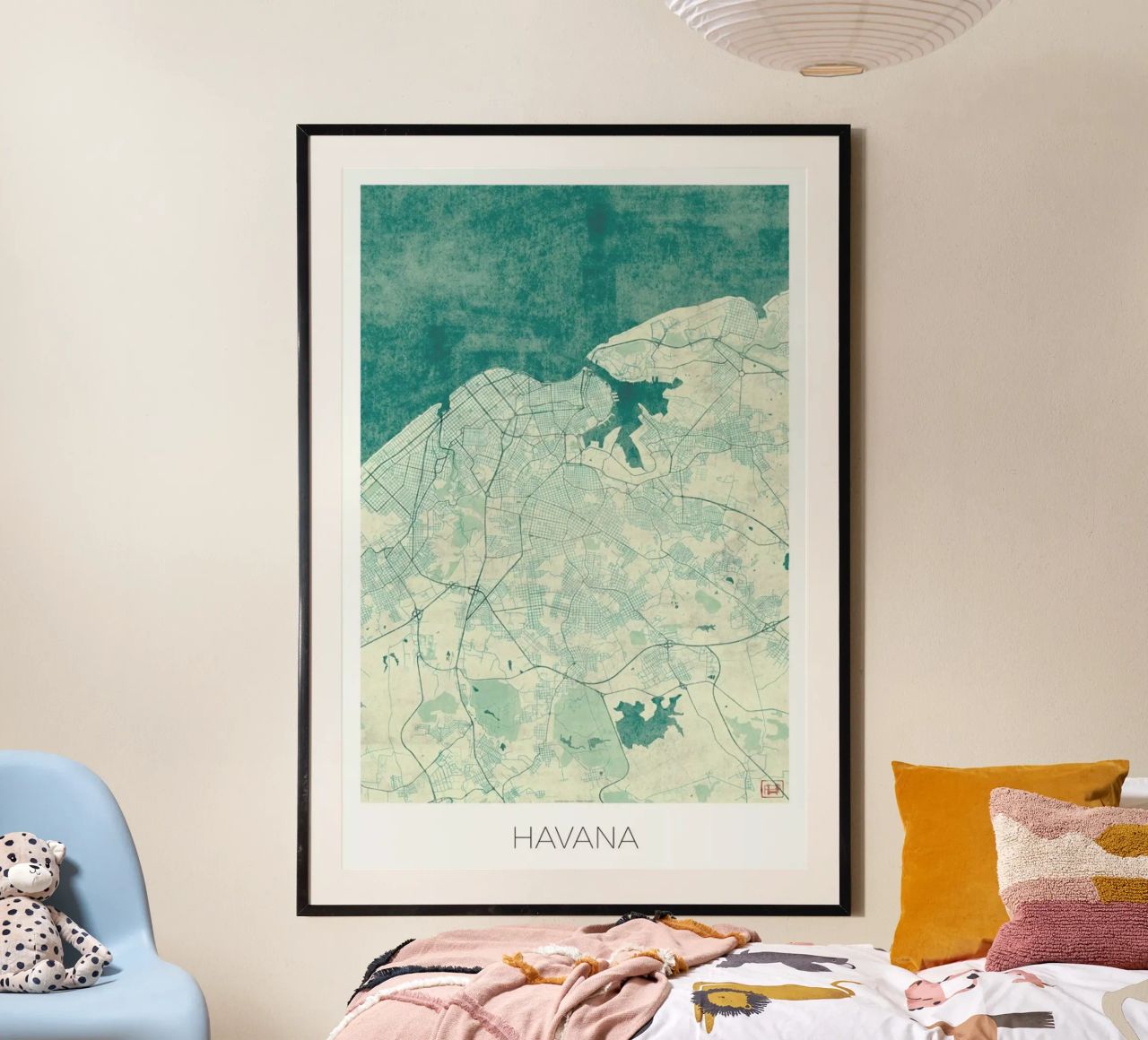 Havana Vintage poster de Hubert Roguski
