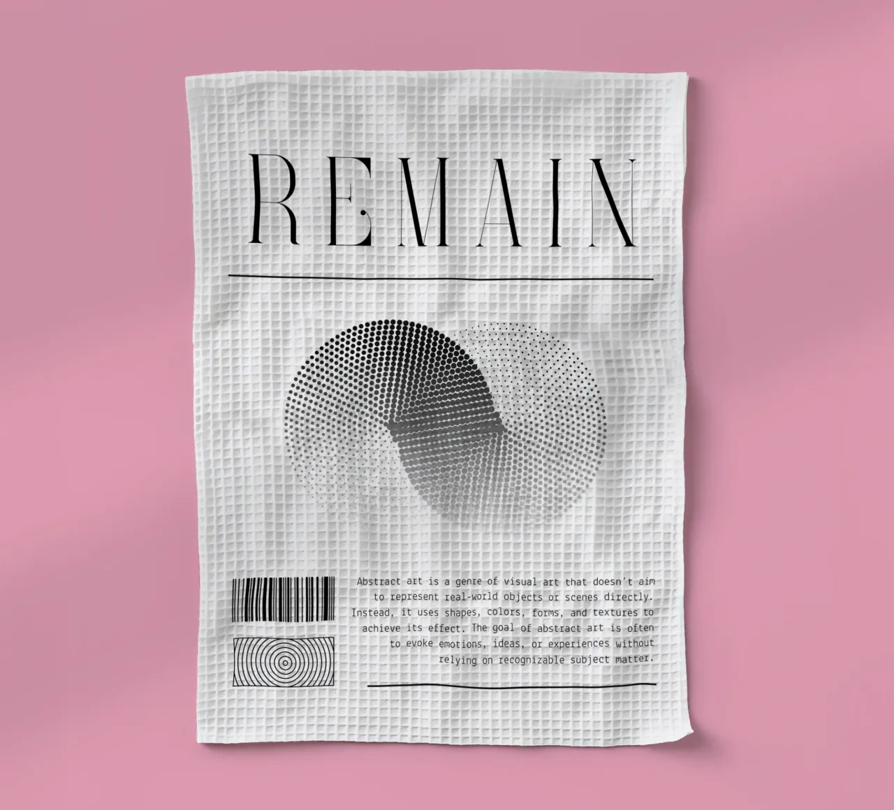 REMAIN | 15 canovaccio da cucina da Einfach Uebel