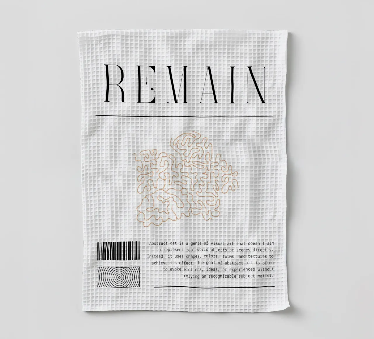 REMAIN | 16 canovaccio da cucina da Einfach Uebel