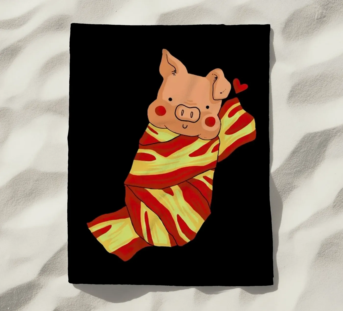 Comfy beach towel by Tobe Fonseca