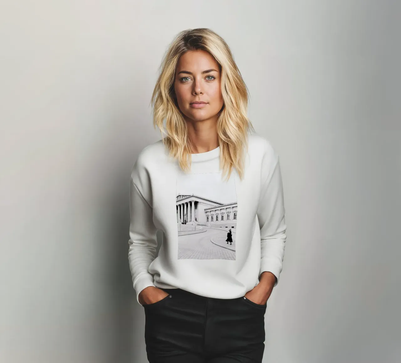 Runway sweatshirt by Picture On The Fridge