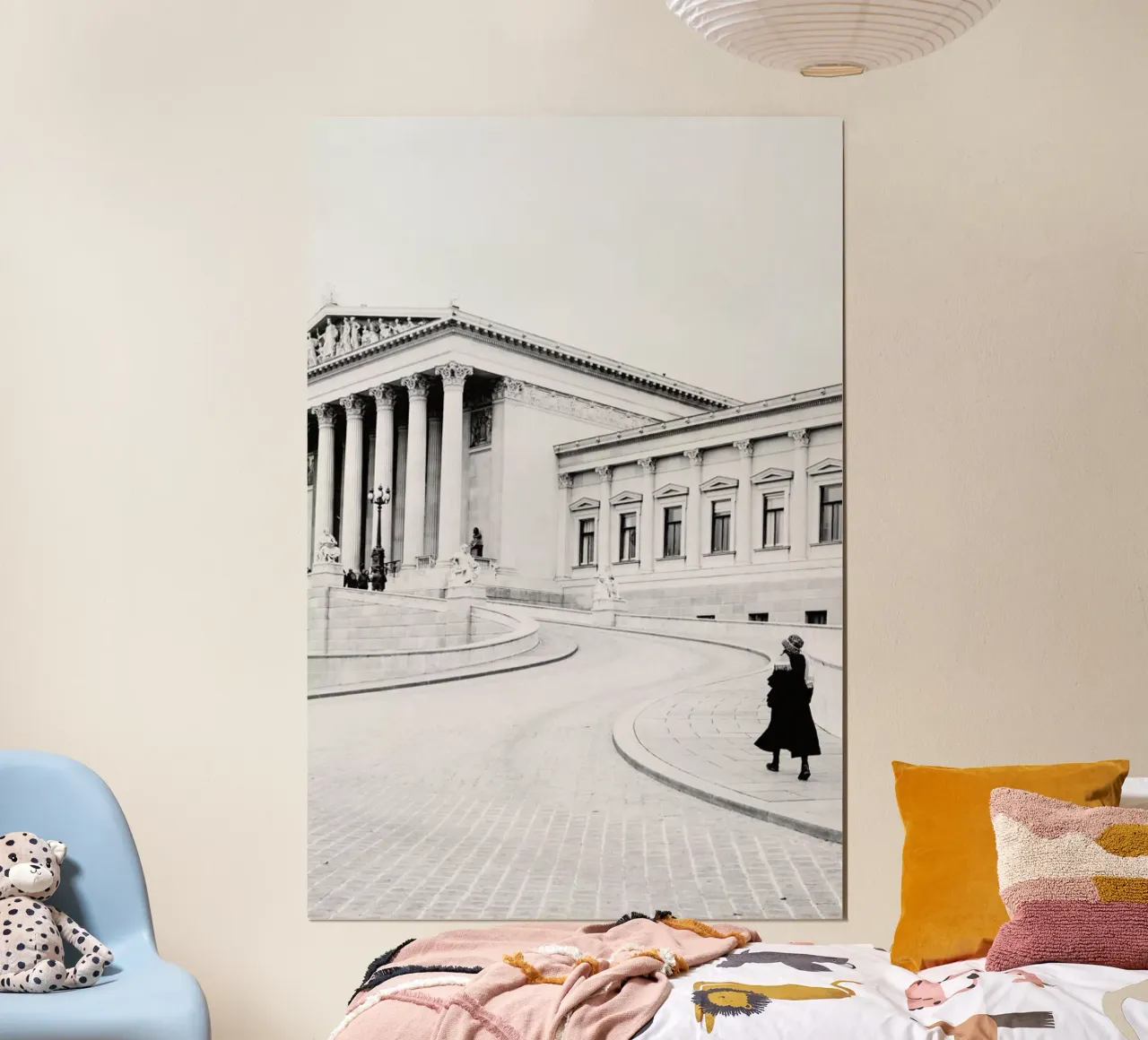 Runway poster con telaio in legno da Picture On The Fridge