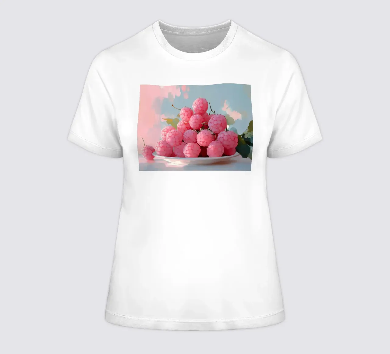 Tender Tones No 9 women's fitted t-shirt by treechild