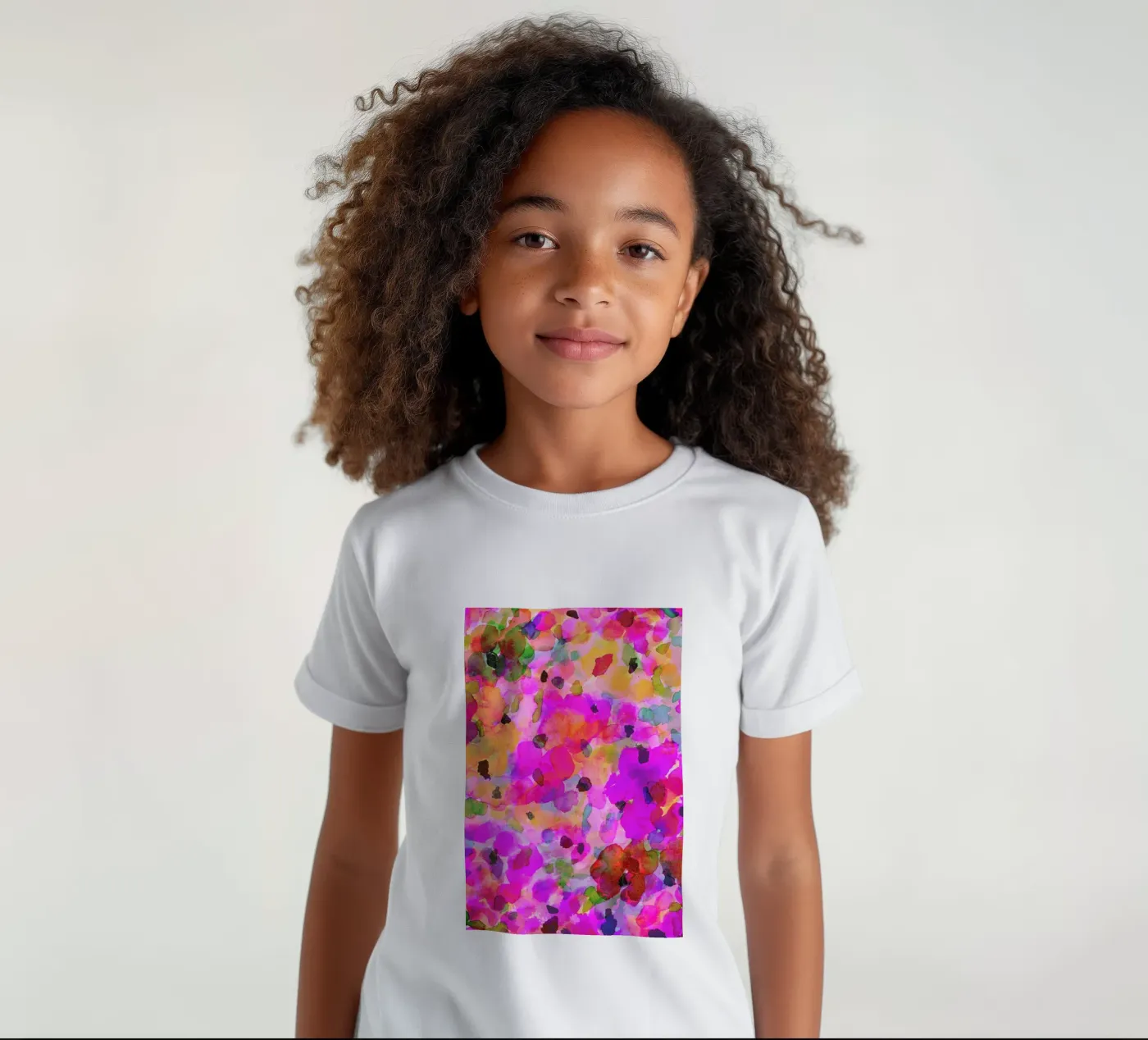 Fleur t-shirt bambini da Amy Sia