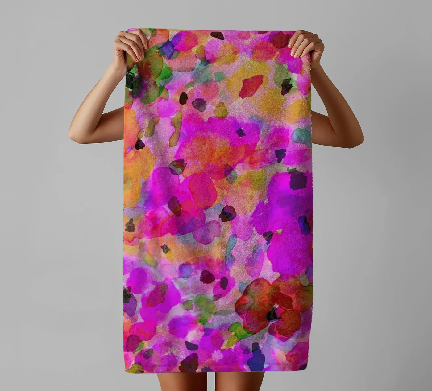 Fleur badhanddoek van Amy Sia