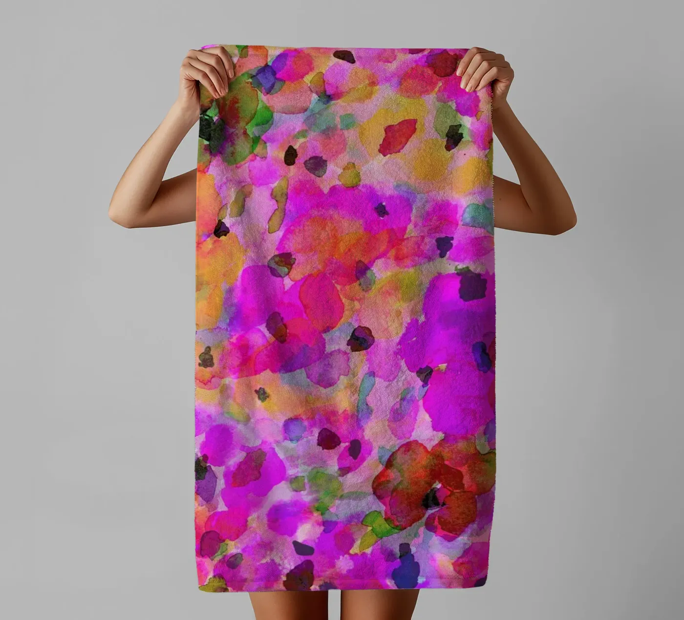 Fleur badhanddoek van Amy Sia