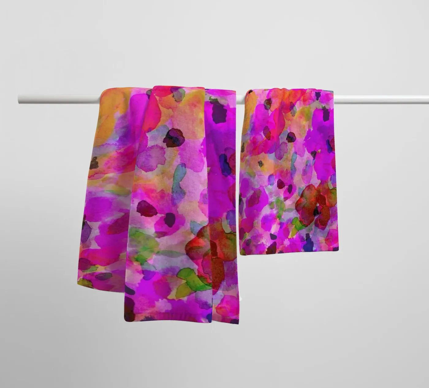Fleur badhanddoek van Amy Sia