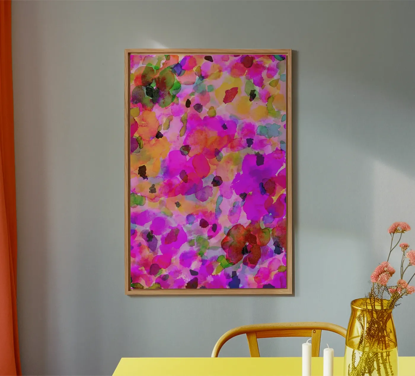 Fleur alluminio dibond da Amy Sia