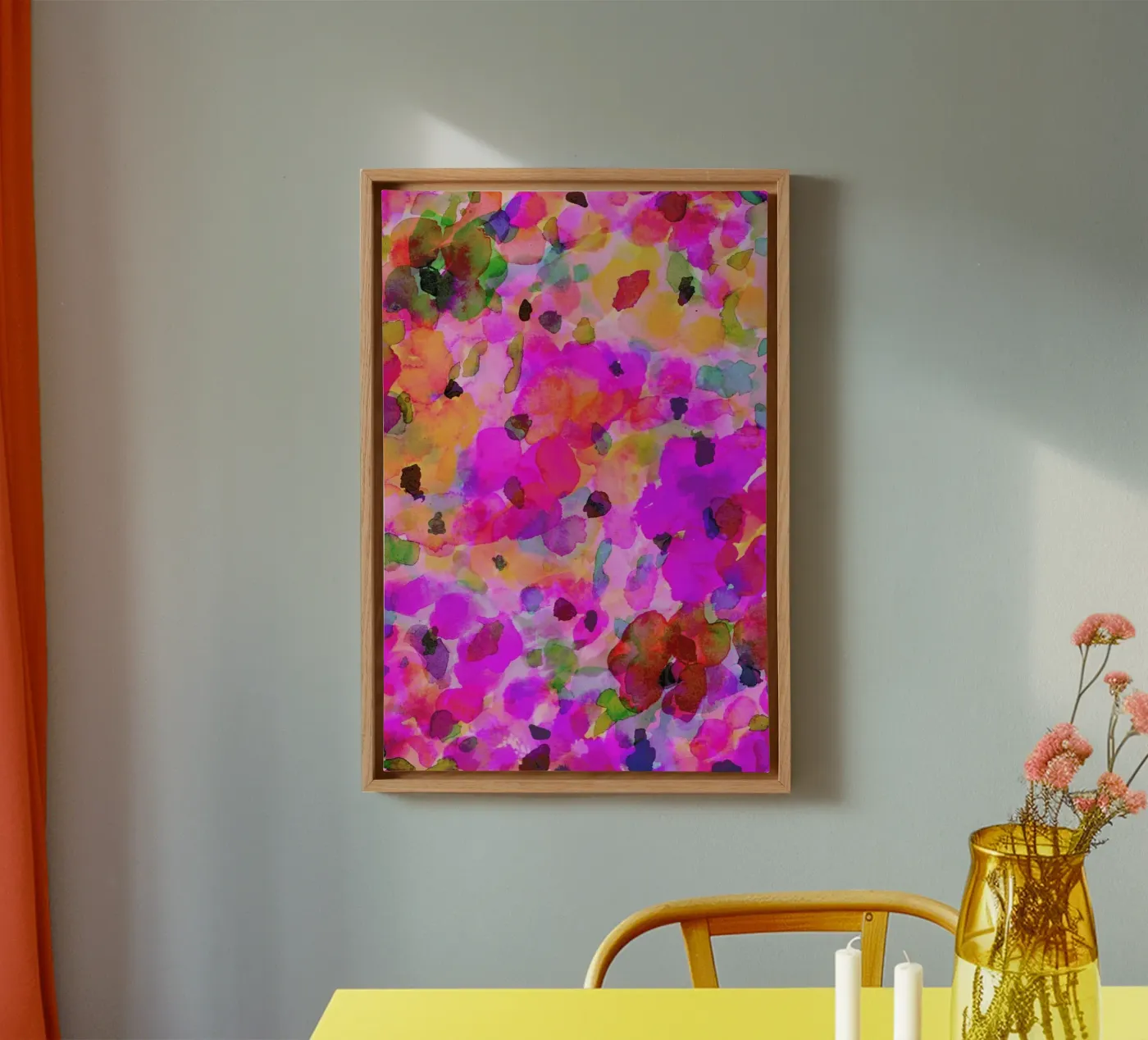 Fleur canvas by Amy Sia