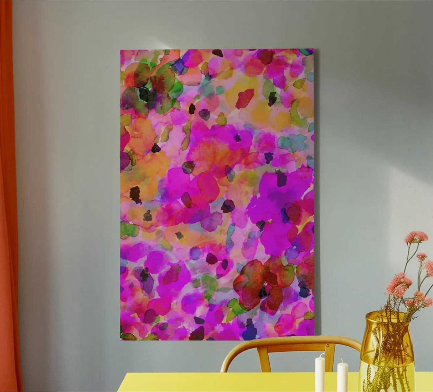 Fleur canvas by Amy Sia
