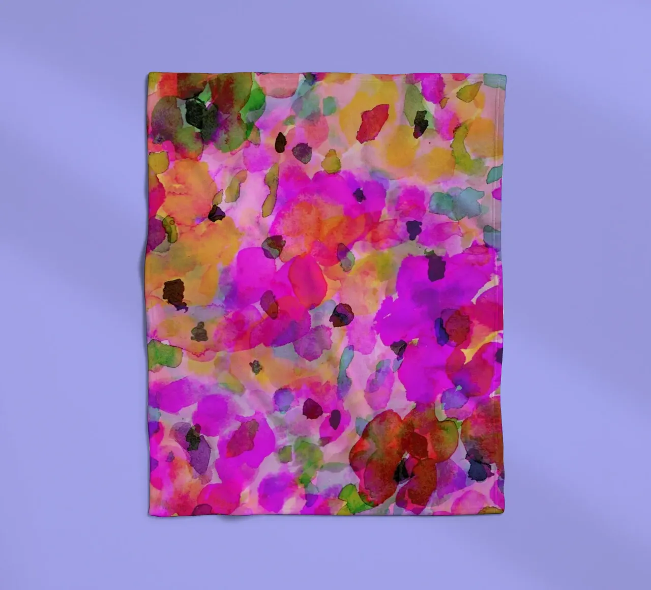 Fleur Fleecedecke von Amy Sia