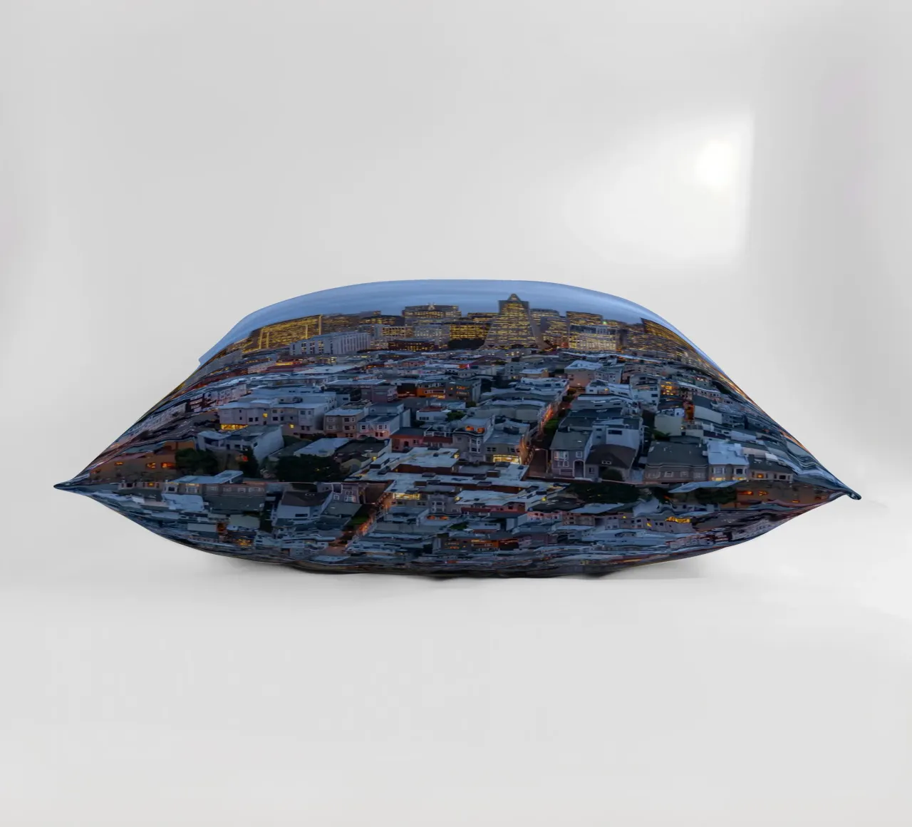 Downtown San Francisco Skyline cuscino da Reisefotografie - Bilder aus aller Welt