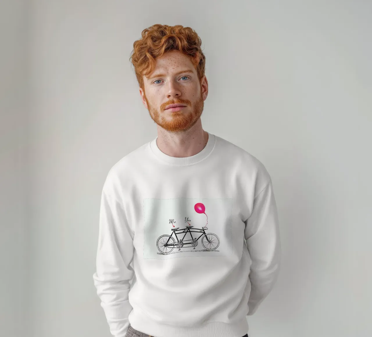 You and me sudadera de Rococco LA