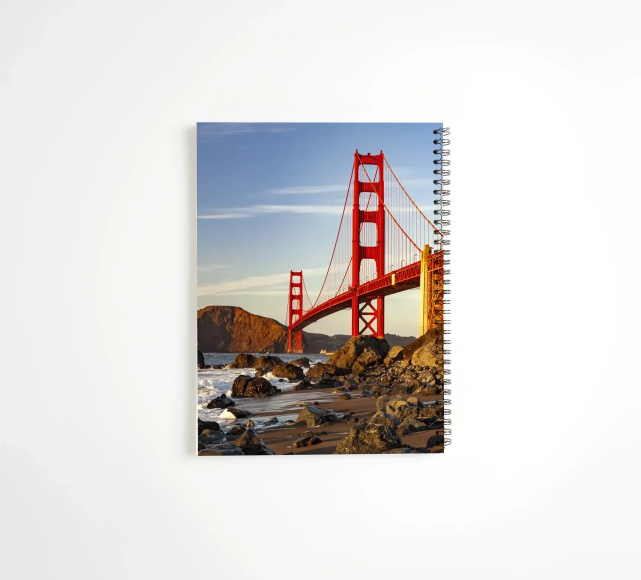 Golden Gate Brücke Ringbuch von Reisefotografie - Bilder aus aller Welt